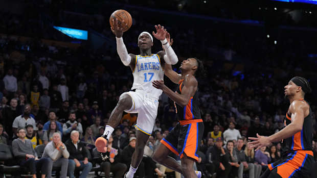 dennis schroder josh hart immanuel quickley knicks